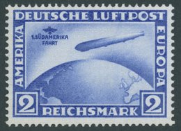 Dt. Reich 438Y **, 1930, 2 M. Südamerikafahrt, Wz. Liegend, Postfrisch, Pracht, Unsigniert, Fotoattest H.D. Schlegel: Di - Other & Unclassified