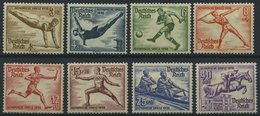 Dt. Reich 609-16 **, 1936, Olympische Spiele, Prachtsatz, Mi. 140.- - Altri & Non Classificati