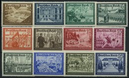 Dt. Reich 702-13 **, 1939, Kameradschaft, Prachtsatz, Mi. 85.- - Andere & Zonder Classificatie