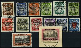 Dt. Reich 716-29 O,BrfStk , 1939, Danzig, Prachtsatz, Mi. 220.- - Altri & Non Classificati