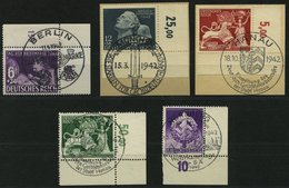 Dt. Reich 811/2,16-18 O,BrfStk , 1942, 5 Bogenecken, Pracht - Other & Unclassified