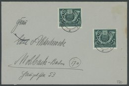 Dt. Reich 904 BRIEF, 1944, 6 Pf. Tag Der Briefmarke, 2x Als Mehrfachfrankatur Auf FDC, Feinst (etwas Fleckig) - Altri & Non Classificati