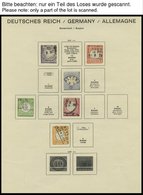 SAMMLUNGEN O,* , 1872-1945, Saubere Sammlung Dt. Reich Mit Vielen Guten Mittleren Ausgaben, Erhaltung Meist Feinst/Prach - Gebraucht