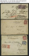 LOTS Ca. 1875-1900, Interessante Partie Von 55 Gebrauchten Belegen, Etwas Unterschiedlich, Besichtigen! - Used Stamps