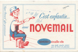 BU 1587 -/  BUVARD   PEINTURE  NOVEMAIL - Paints