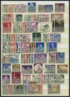 LOTS O, 1936-44, Partie Verschiedener Kompletter Ausgaben, Meist Pracht, Mi. 405.- - Gebraucht