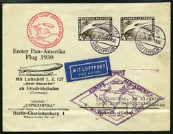 ZEPPELINPOST 57FF BRIEF, 1930, Südamerikafahrt, Bordpost, Post Nach Habana/Cuba, Prachtbrief - Posta Aerea & Zeppelin