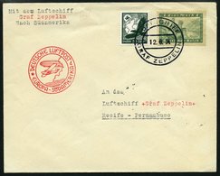 ZEPPELINPOST 250Ab BRIEF, 1934, 2. Südamerikafahrt, Bordpost, Prachtbrief - Airmail & Zeppelin