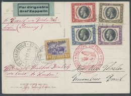 ZULEITUNGSPOST (308Bb) BRIEF, Südwest-Afrika, Windhoek: 1935, 7. Südamerikafahrt, Aus Anschlußgründen Ab Berlin Am 4.7.  - Zeppelin