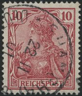 DP CHINA P Vc O, Petschili: 1900, 10 Pf. Reichspost, Stempel SHANGHAI, Pracht, Mi. 55.- - Deutsche Post In China