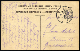 MSP VON 1914 - 1918 193 (VIII. Torpedoboots-Flottille), 6.1.1916, Feldpost-Ansichtskarte Nach Berlin, Pracht - Deutsche Post In Der Türkei