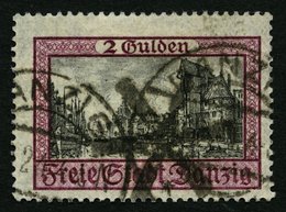 FREIE STADT DANZIG 208 O, 1924, 2 G. Ansichten, Pracht, Mi. 130.- - Autres & Non Classés