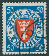 FREIE STADT DANZIG 296 O, 1939, 50 Pf. Lebhaftblau/zinnoberrot, Wz. 5, Pracht, Gepr. Gruber, Mi. 160.- - Altri & Non Classificati