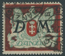 DIENSTMARKEN D 21X O, 1922, 5 M. Großes Staatswappen, Wz. 2X, Pracht, Gepr. Gruber Und Infla, Mi. 130.- - Altri & Non Classificati