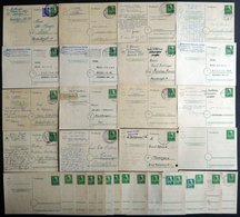 THÜRINGEN P 13 BRIEF, 28 Ganzsachenkarten, Teils In Nuancen, Davon 15 Gebraucht, Meist Prachterhaltung - Otros & Sin Clasificación