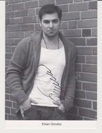 Authentic Signed Card / Autograph - Turkish Actor ERKAN GUNDUZ - German TV Series Lindenstrasse - Autographs