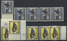 ENGROS 120,131 **, 1954/5, Postillion, Je 5x, Pracht, Mi. 120.- - Sammlungen