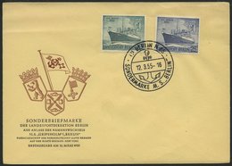 JAHRGÄNGE 126-34 BRIEF, 1955, Kompletter Jahrgang Auf Amtlichen FDC`s, Pracht - Other & Unclassified