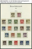 JAHRGÄNGE 191-Bl. 6 **, 1960-77, 18 Jahrgänge Komplett Auf Falzlosseiten, Pracht - Autres & Non Classés