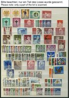 LOTS **, 1957-86, Komplette Partie, Pracht, Mi. Ca. 700.- - Used Stamps