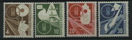 BUNDESREPUBLIK 167-70 **, 1953, Verkehrsausstellung, Prachtsatz, Mi. 85.- - Other & Unclassified