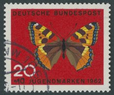 BUNDESREPUBLIK 378Z O, 1962, 20 Pf. Schmetterlinge, Ohne Wz., Pracht, R!, Gepr. Salomon, Mi. 1300.- - Other & Unclassified
