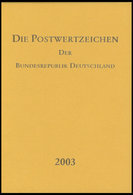 JAHRESZUSAMMENSTELLUNGEN J 31 **, 2003, Jahreszusammenstellung, Postfrisch, Pracht, Postpreis EURO 75.- - Sammlungen