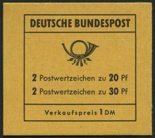 MARKENHEFTCHEN MH 14e **, 1968, Markenheftchen Brandenburger Tor, 2. Deckelseite: DBZ, Pracht, Mi. 100.- - Other & Unclassified