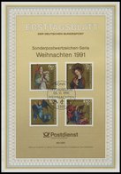 ERSTTAGSBLÄTTER 1488-1581 BrfStk, 1991, Kompletter Jahrgang, ETB 1 - 48/91, Pracht - Andere & Zonder Classificatie