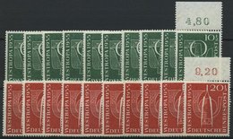 ENGROS 217/8 **, 1955, Westropa, 10 Prachtsätze, Mi. 160.- - Nuevos