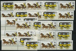 ENGROS 1255/6 **, 1985, Mophila, 15 Zusammendruck-Paare, Pracht, Mi. 120.- - Unused Stamps