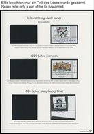 JAHRGÄNGE 2305-73 O, 2003, Kompletter Jahrgang, Ohne Selbstklebende Marken, Jeweils Aus Der Rechten Unteren Bogenecke, M - Used Stamps