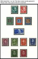 SAMMLUNGEN **,* , In Den Hauptnummern (wohl Ohne Burgen Und Schlösser) Komplette Sammlung Bundesrepublik Von 1949-88 In  - Used Stamps