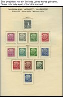 SAMMLUNGEN **,* , 1952-91, In Den Hauptnummern Komplette Sammlung Bundesrepublik Von 1955-91 Im Schaubekalbum, Ab 1968 N - Used Stamps