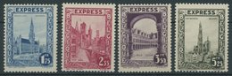 BELGIEN 266-69 **, 1929, Eilmarken, Postfrischer Prachtsatz, Mi. 75.- - Altri & Non Classificati