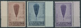 BELGIEN 344-46 **, 1932, Nationalfonds, Postfrischer Prachtsatz, Mi. 130.- - Andere & Zonder Classificatie