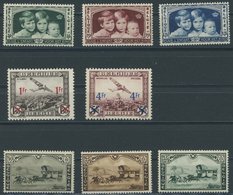 BELGIEN 396-404 **, 1935, 3 Postfrische Prachtsätze, Mi. 75.- - Other & Unclassified