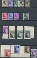 BELGIEN 434-50 **, 1936/7, Tuberkulose, Tag Der Briefmarke, Königin Astrid-Erinnerungsfonds, Postfrisch, Pracht, Mi. 67. - Autres & Non Classés