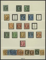 SAMMLUNGEN *,o, **, Sammlung Frankreich Von 1889-1959 In 2 Lindner Falzlosalben Mit Guten Mittleren Ausgaben, Der Klassi - Collections