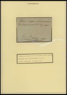 SAMMLUNGEN 1792-1860, Interessante Sammlung Von 23 Verschiedenen Belegen, Sauber Beschriftet Im Album - Sammlungen