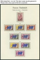 LOTS **, 1958-2001, Partie Verschiedener Ausgaben Europarat Und UNESCO, Pracht, Mi. 110.- - Verzamelingen