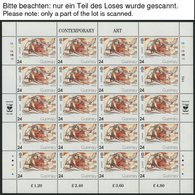 GUERNSEY KB **, 1976-94, Europa, Bis Auf 1977 Alle 18 Kleinbogensätze Komplett, U.a. Mit Mi.Nr. 608-11, Pracht, Mi. 756. - Guernesey