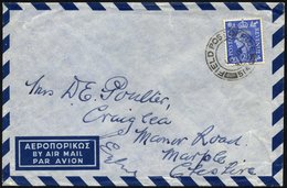 BRITISCHE MILITÄRPOST 225 BRIEF, 1951, 21/2 P. König Georg V Mit K2 FIELD POST OFFICE/514 Auf Feldpostbrief Aus Griechen - Used Stamps