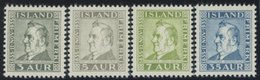 ISLAND 183-86 **, 1935, Jochumsson, Prachtsatz, Mi. 90.- - Andere & Zonder Classificatie