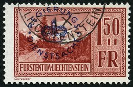 DIENSTMARKEN D 19 O, 1935, 1.50 Fr. Valüna, Pracht, Mi. 300.- - Dienstzegels