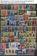 LOTS **,Brief,o , Interessanter Restposten Liechtenstein Von 1945-76 Mit 120 Fast Nur Verschiedenen Belegen, Prachterhal - Sammlungen