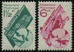 NIEDERLANDE 243/4 *, 1931, St.-Janskerk, Falzrest, Pracht - Holanda