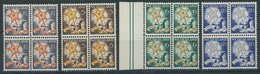 NIEDERLANDE 268-71A VB **, 1933, Voor Het Kind In Viererblocks, Postfrischer Prachtsatz, Mi. 400.- - Netherlands