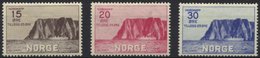 NORWEGEN 159-61 *, 1930, Nordkap, Falzrest, Prachtsatz - Altri & Non Classificati