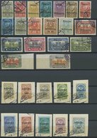 ÖSTERREICH 1918-1938 O,BrfStk , 1920/1, Volksabstimmung Und Hochwassergeschädigte (Mi.Nr. 321-39 O,340-59 BrfStk), Fast  - Altri & Non Classificati